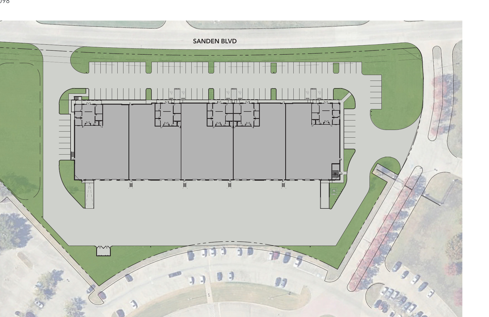 RAK Wylie Office Warehouse siteplan